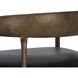 Zanatta 35 inch Charcoal Black Leather Counter Stool